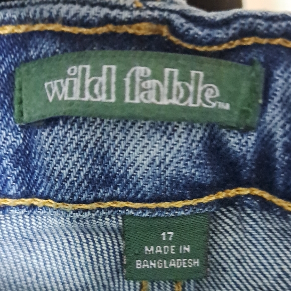 Wild Fable Blue Skinny Jeans with Studded Detail - Picture 2 of 9